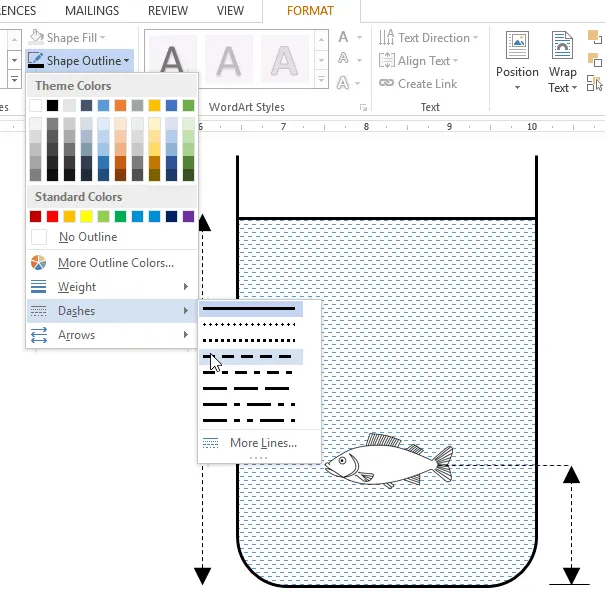 Contoh Pembuatan Ilustrasi 2 – Ikan dalam Bejana 12_