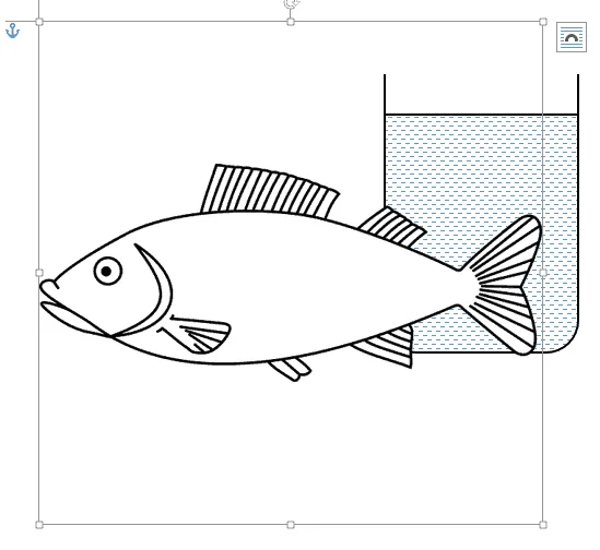 Contoh Pembuatan Ilustrasi 2 – Ikan dalam Bejana 8_