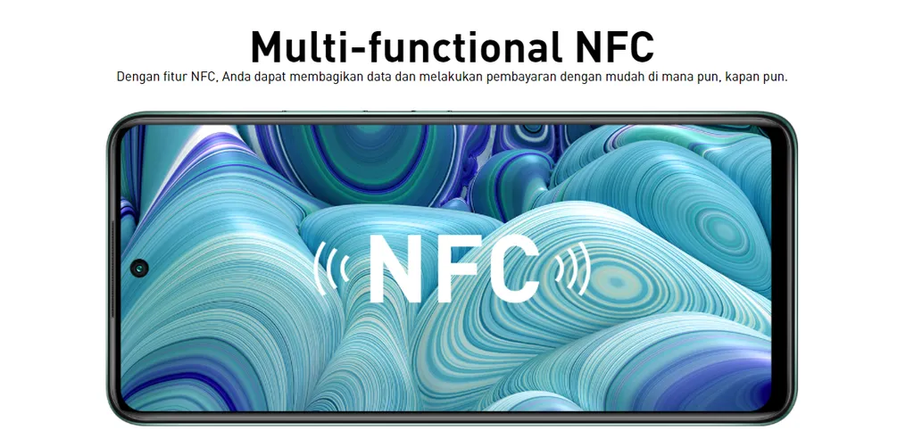 Multi-functional NFC pada Infinix Hot 11s NFC