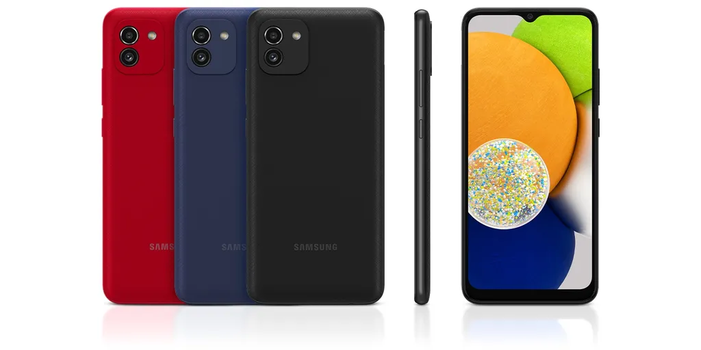 Desain Samsung Galaxy A03