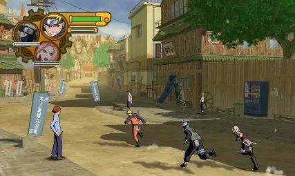 KODE CHEAT NARUTO PS2 !! Naruto Ultimate Ninja 5 - GAMEPLAY MINATO