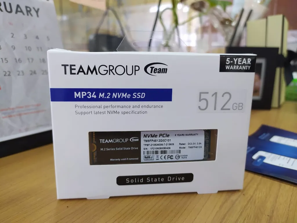 Team Group MP34 M.2 NVMe SSD