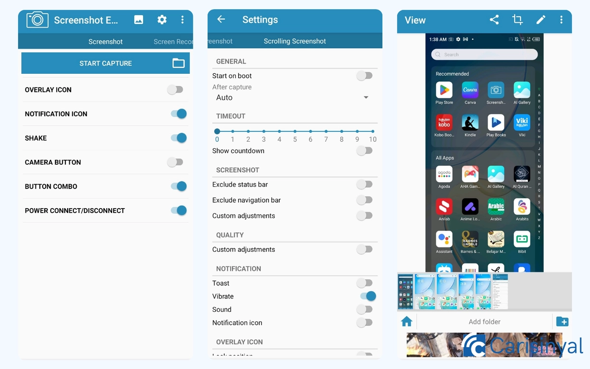 Screenshot Easy by Ice Cold Apps_