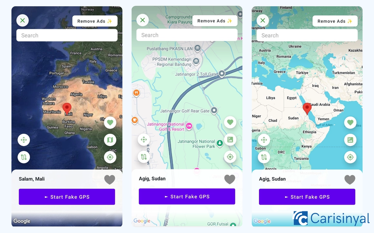 Fake GPS Location Spoofer_