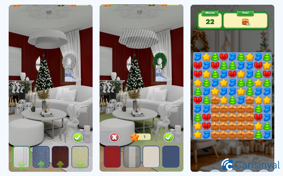 Christmas Home Design Game_