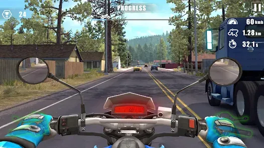 Moto Bike Race- Driving Car_