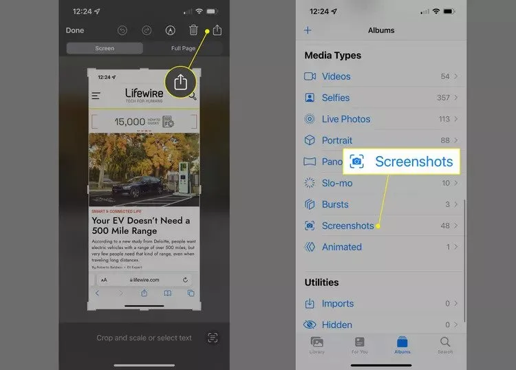 Cara Mengambil Screenshot di Apple iPhone 11 Series