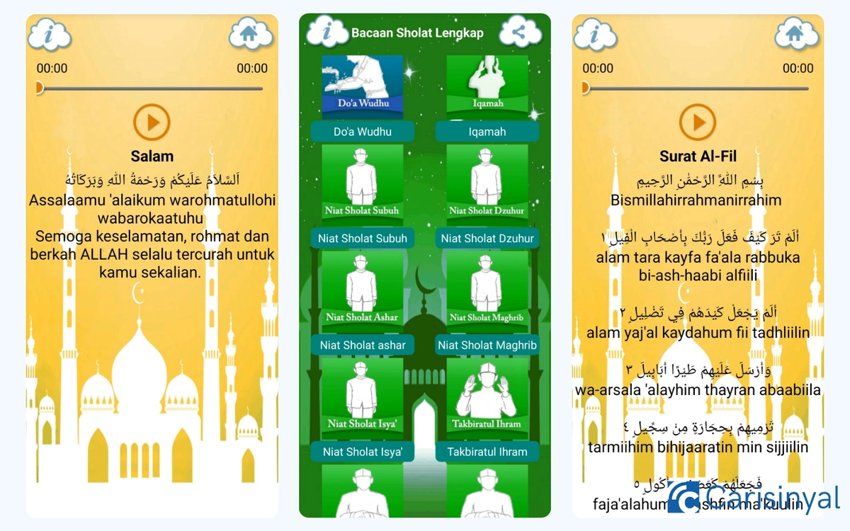 Bacaan Sholat – Crown Banana Studio_