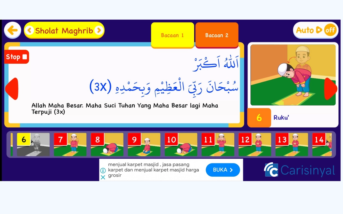 Belajar Shalat + Suara - Solite Kids_