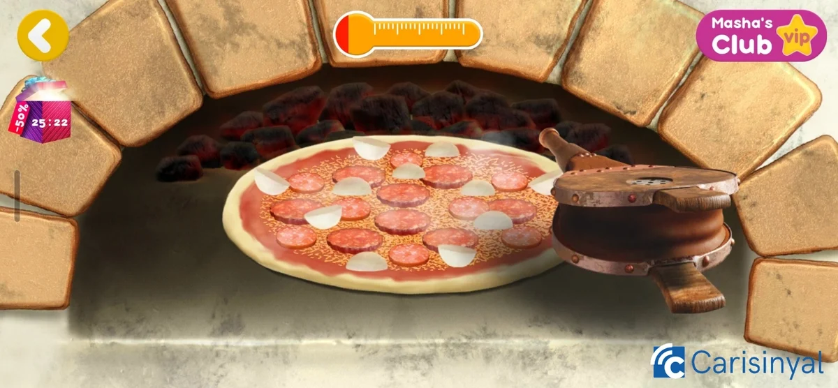 Masha and the Bear Pizza_