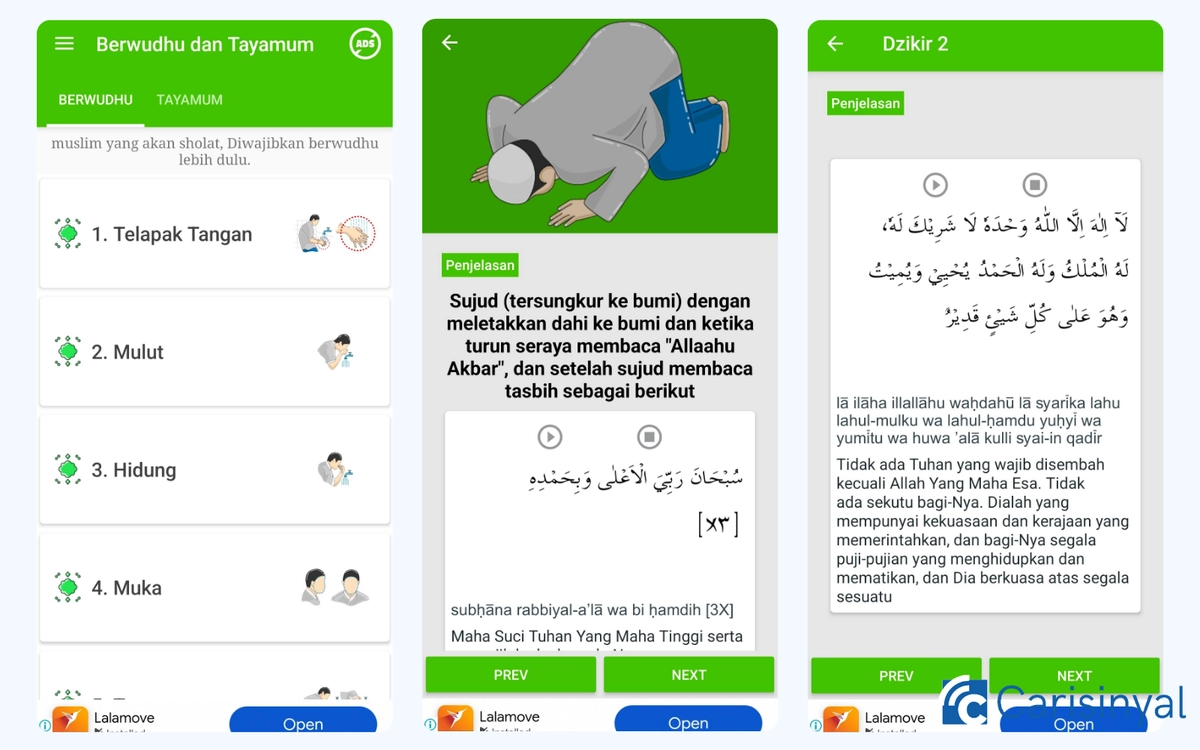 Tuntunan Sholat Lengkap + Audio - Wali Studio_
