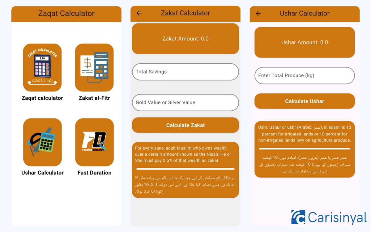 Zakat Calculator by CavesCode_