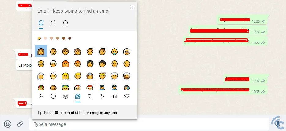 Cara Menggunakan Emoji di Laptop Windows 10