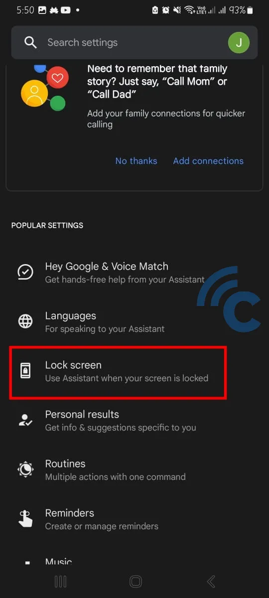google assistant lock screen2-1_