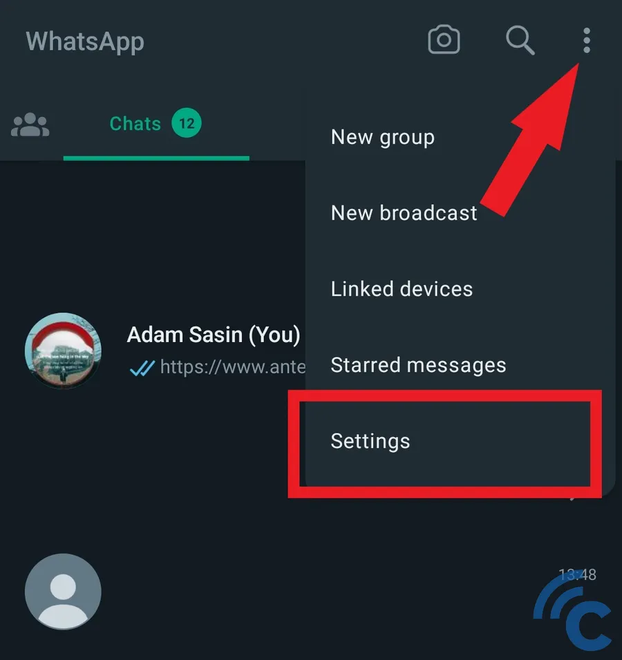 cara menyembunyikan panggilan whatsapp