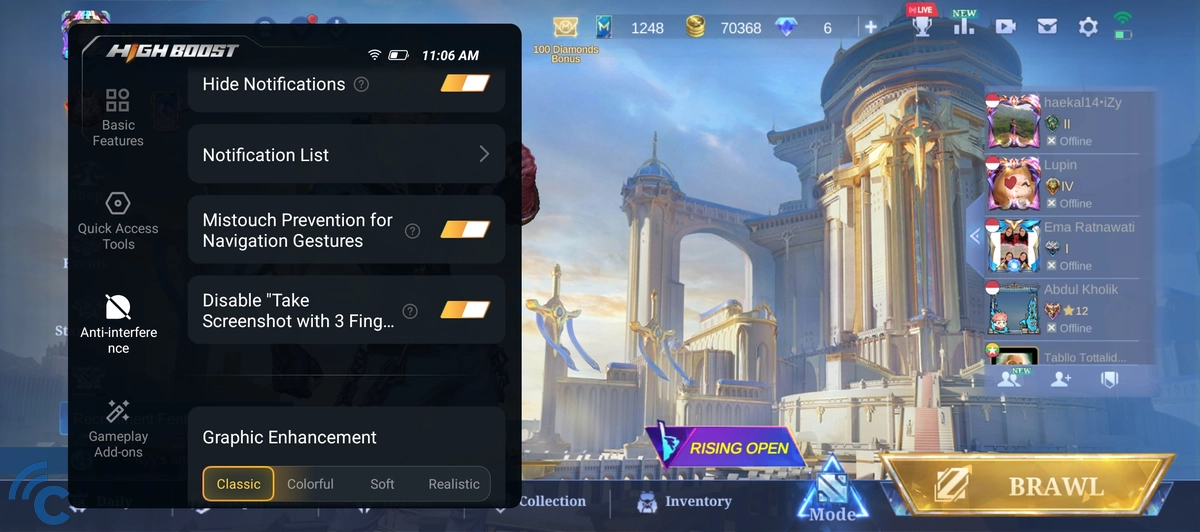 Meningkatkan Performa Gaming di HP Tecno