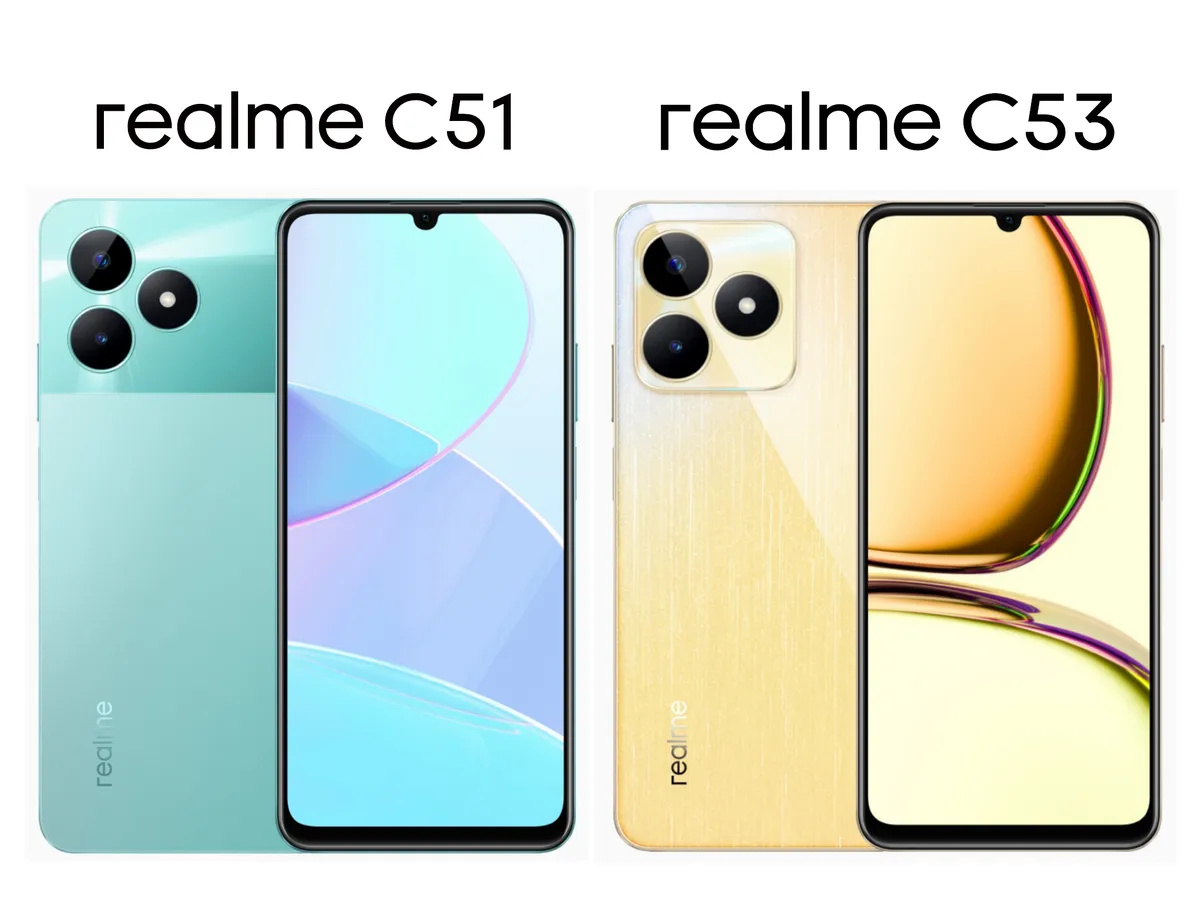 Perbedaan realme C51 vs realme C53 NFC