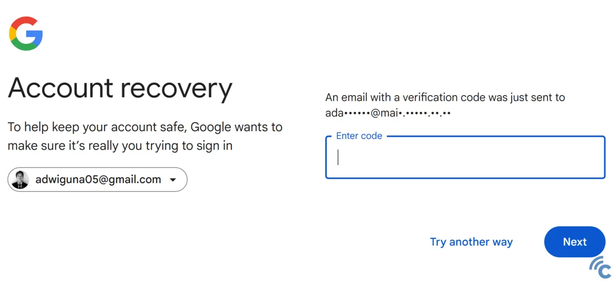 cara mengganti password gmail