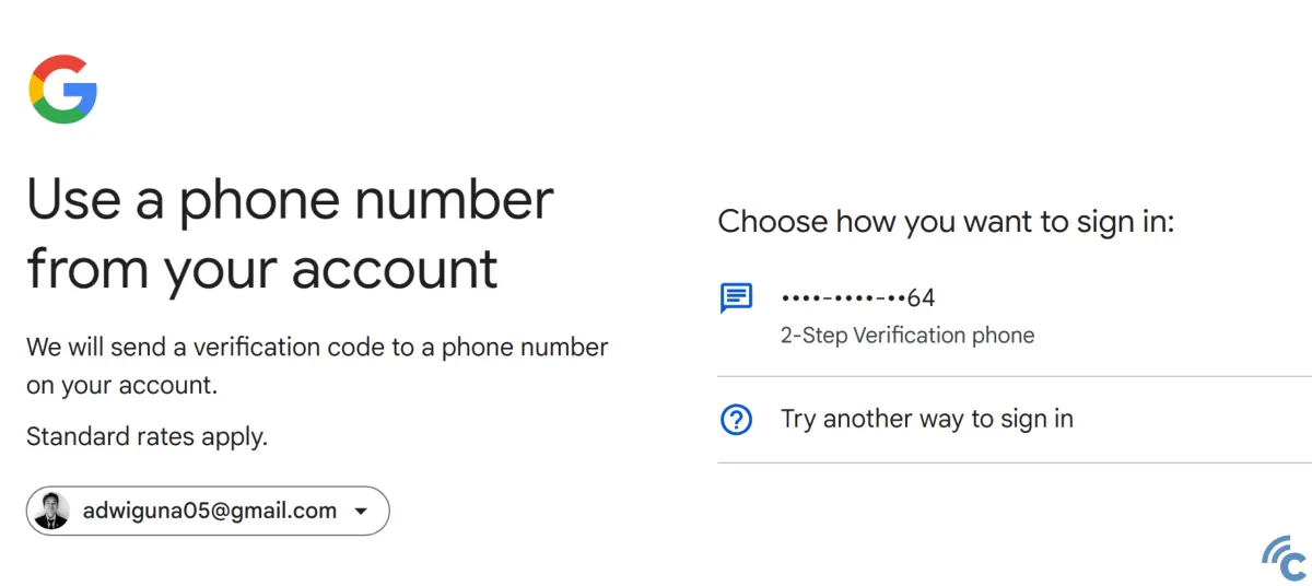 cara mengganti password gmail