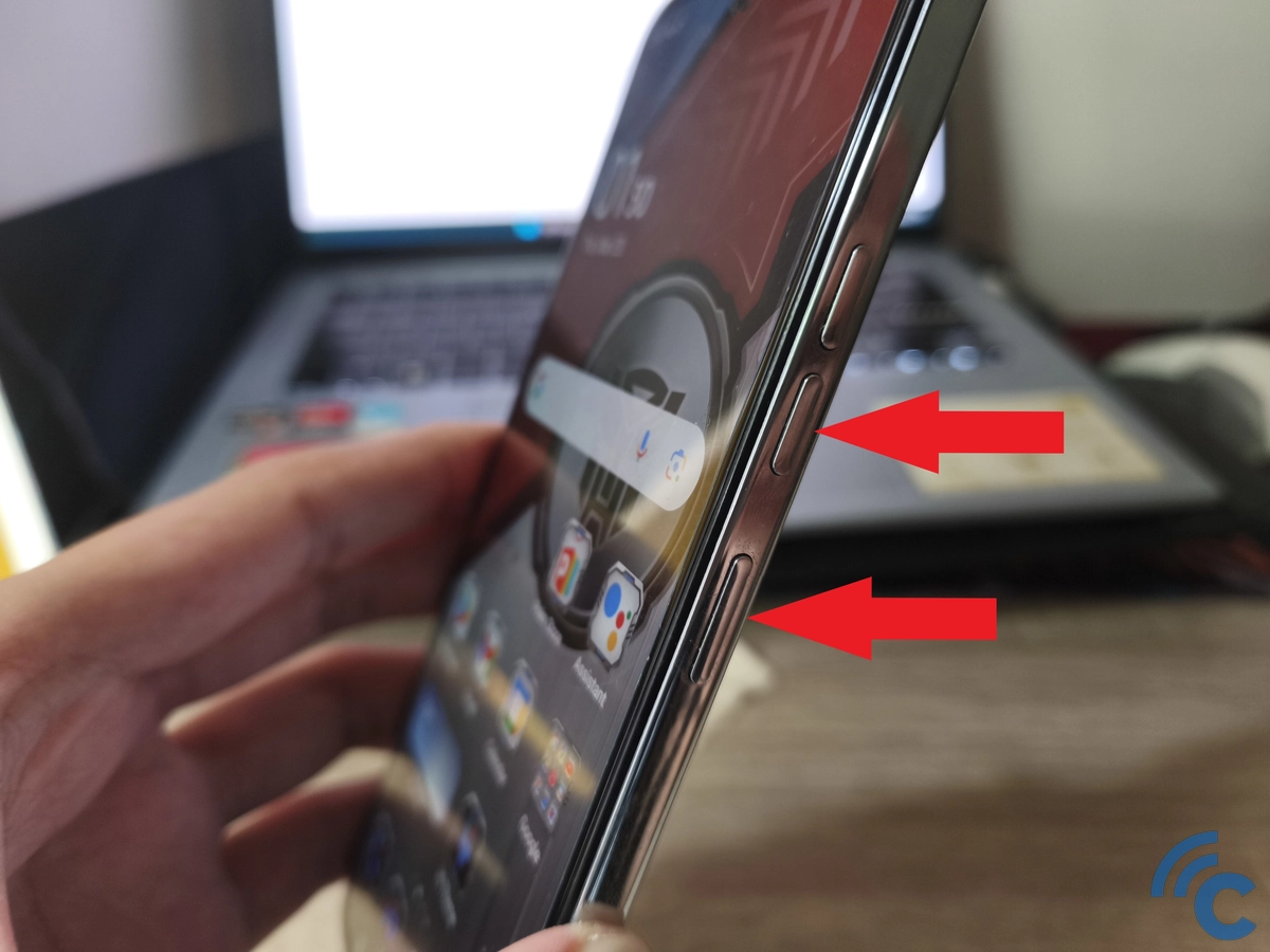 Cara Screenshot di HP Tecno