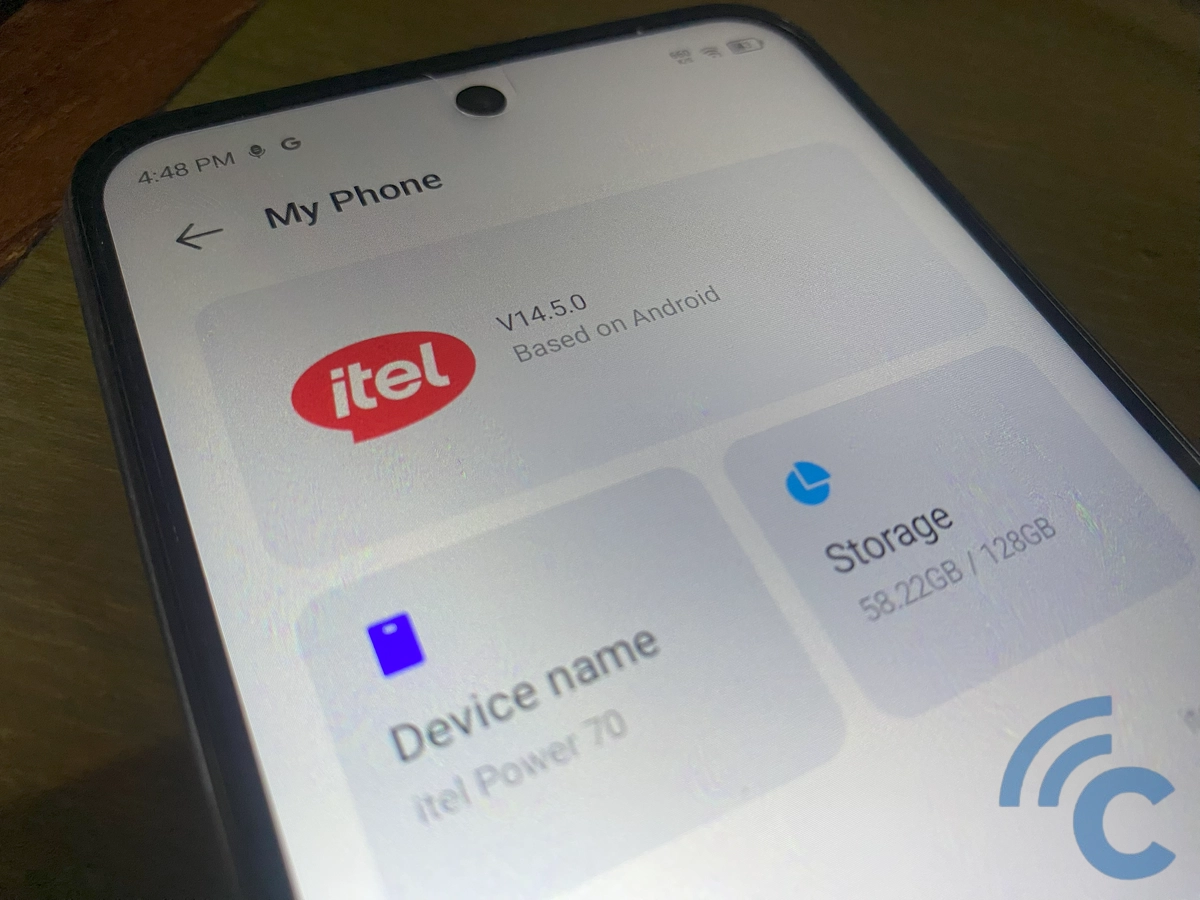 itel P70