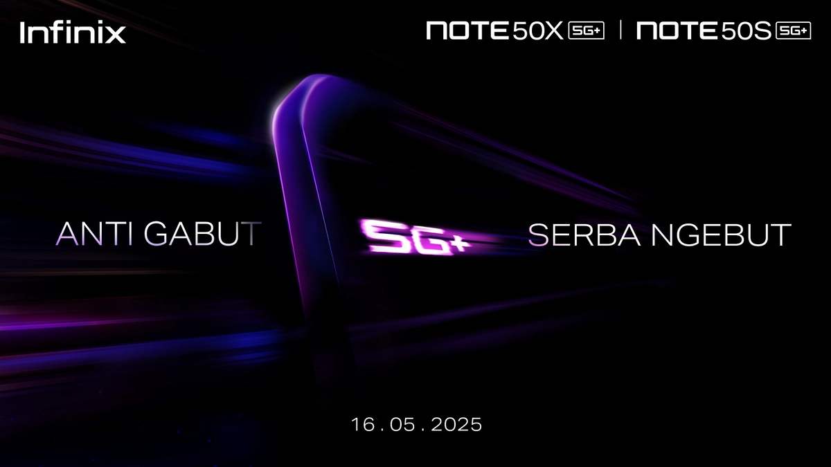 teaser Infinix Note 50X dan Infinix Note 50S