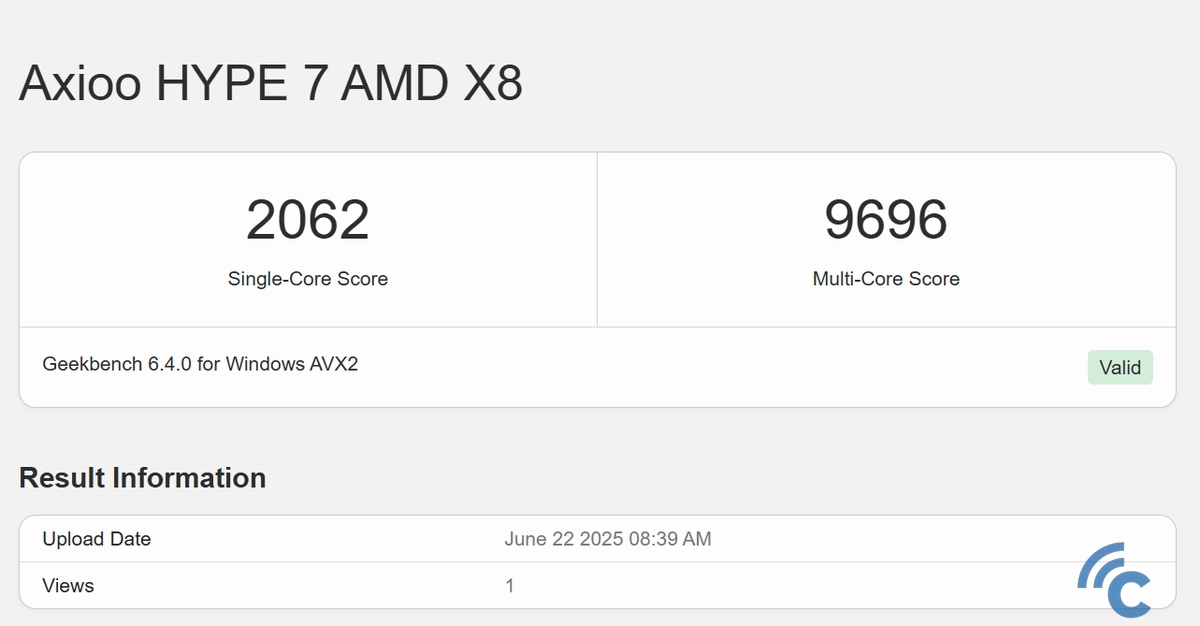 Axioo Hype 7 AMD X8