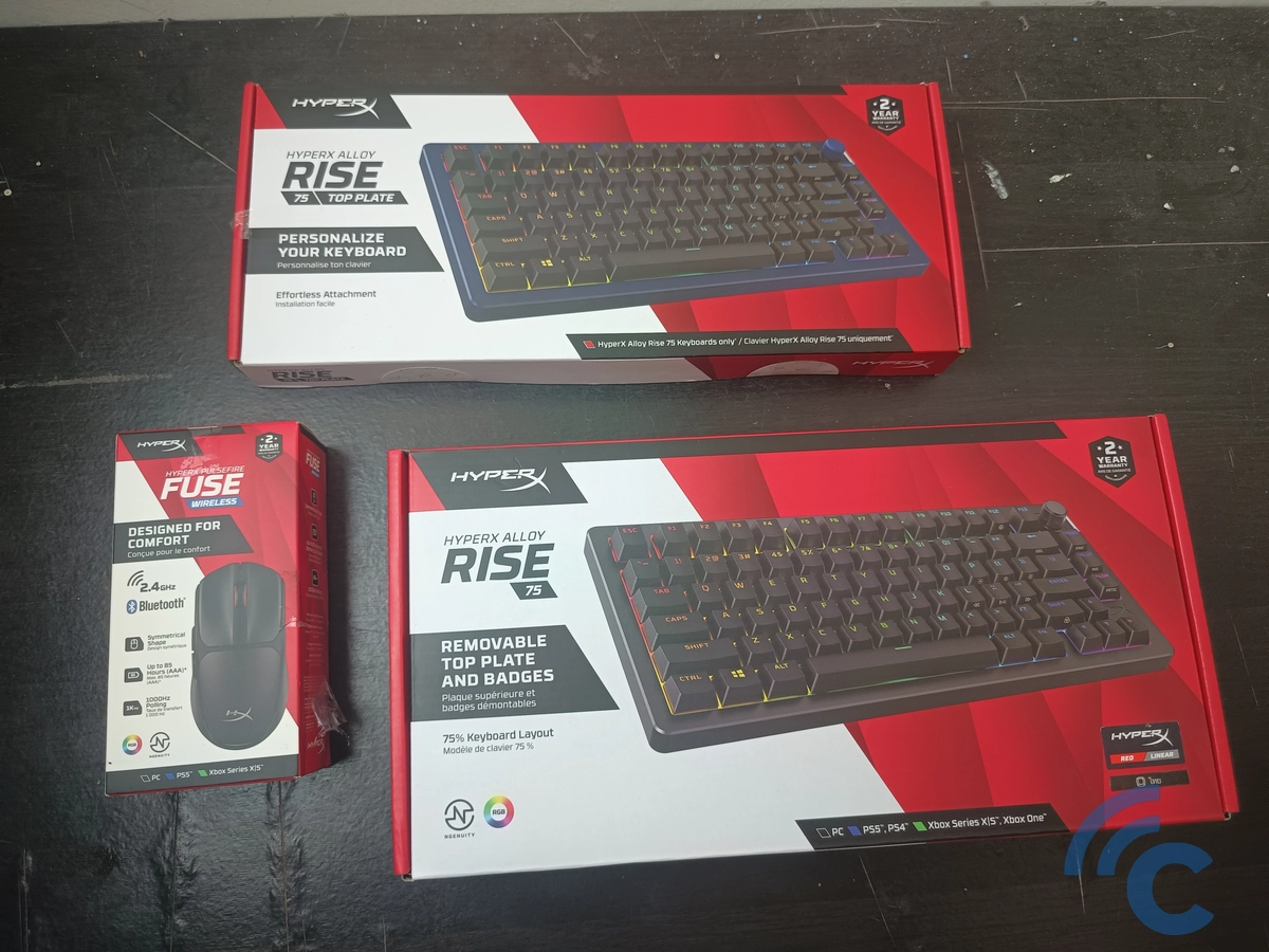 Kotak Penjualan HyperX Alloy Rise 75
