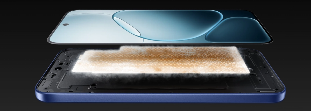 sistem pendiingin OPPO A6 Pro 5G