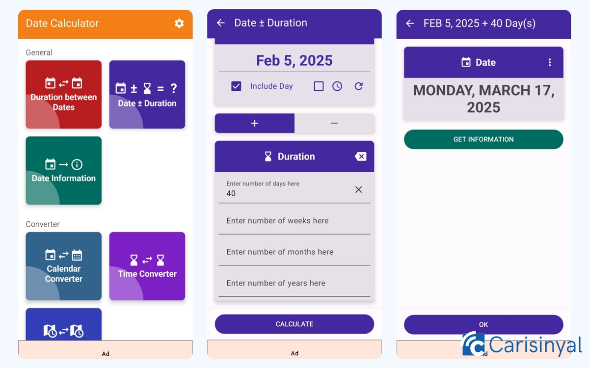 Date Calculator by Noel Chew_