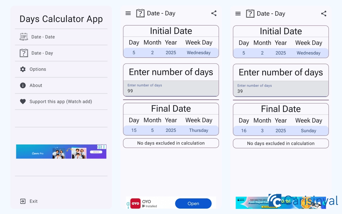 Date & Time Calculator by SHPAVDA, TOO Calculator_