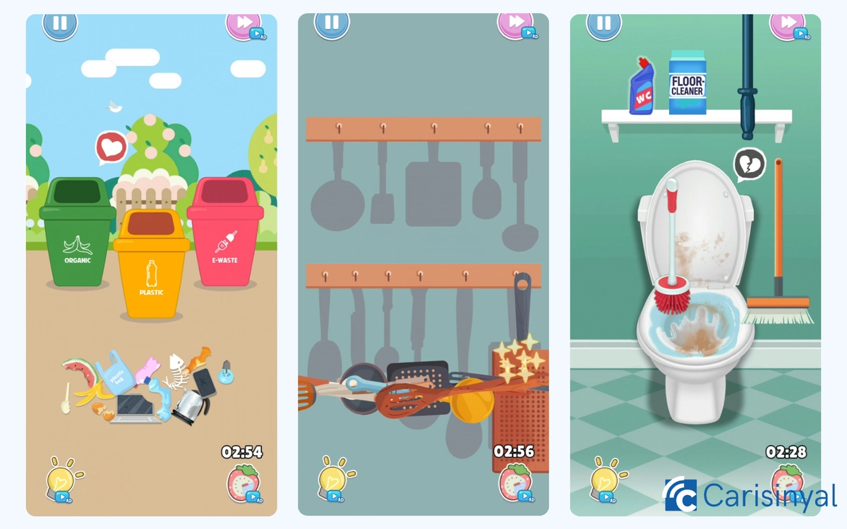 Perfect Girl_ ASMR Tidy Game_